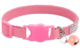 Luksus Breakaway kattehalsbånd med Krystaller