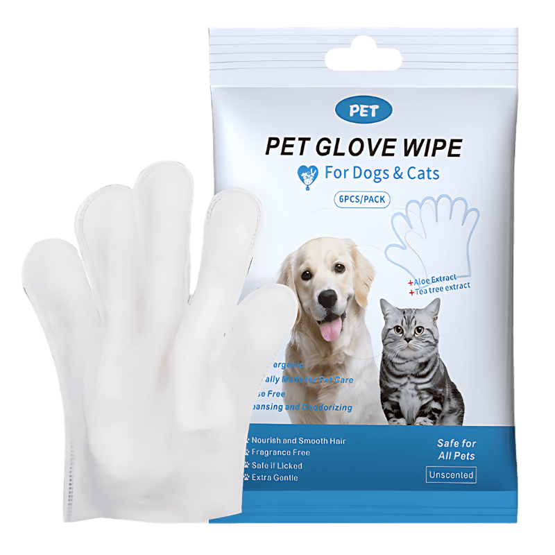 Allergivenlige Renseservietter til Hunde og Katte (6 stk. pr. pakke) Allergivenlige Renseservietter til Hunde og Katte (6 stk. pr. pakke)