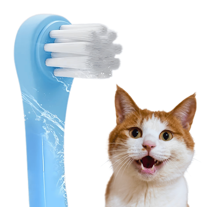 Gentle Clean Tandbørste til Katte med Bløde Nylonbørster Gentle Clean Tandbørste til Katte med Bløde Nylonbørster