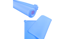 Vandtæt Silikone Skålmåtte til Kat – måtte med forhøjede kanter til kæledyrsskåle