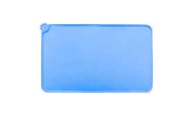 Vandtæt Silikone Skålmåtte til Kat – måtte med forhøjede kanter til kæledyrsskåle