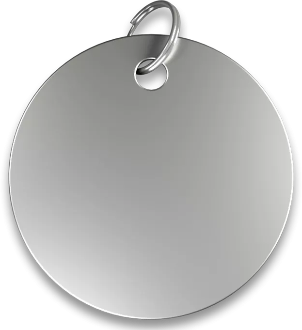 Rundt graveret kattetegn