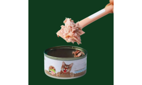 Silikoneske med langt håndtag til kattefoder – spatel til vådfoder