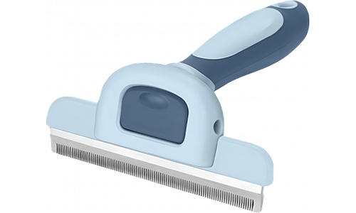 Bred kattebørste til fældning – ergonomisk design